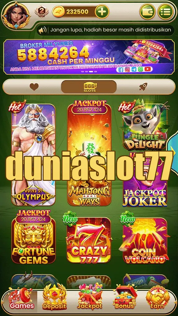 duniaslot77 APK